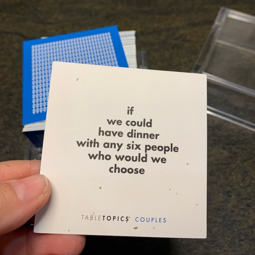 TABLE TOPICS | Couples Version - Picture 3 of 5